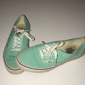 Sea foam vans